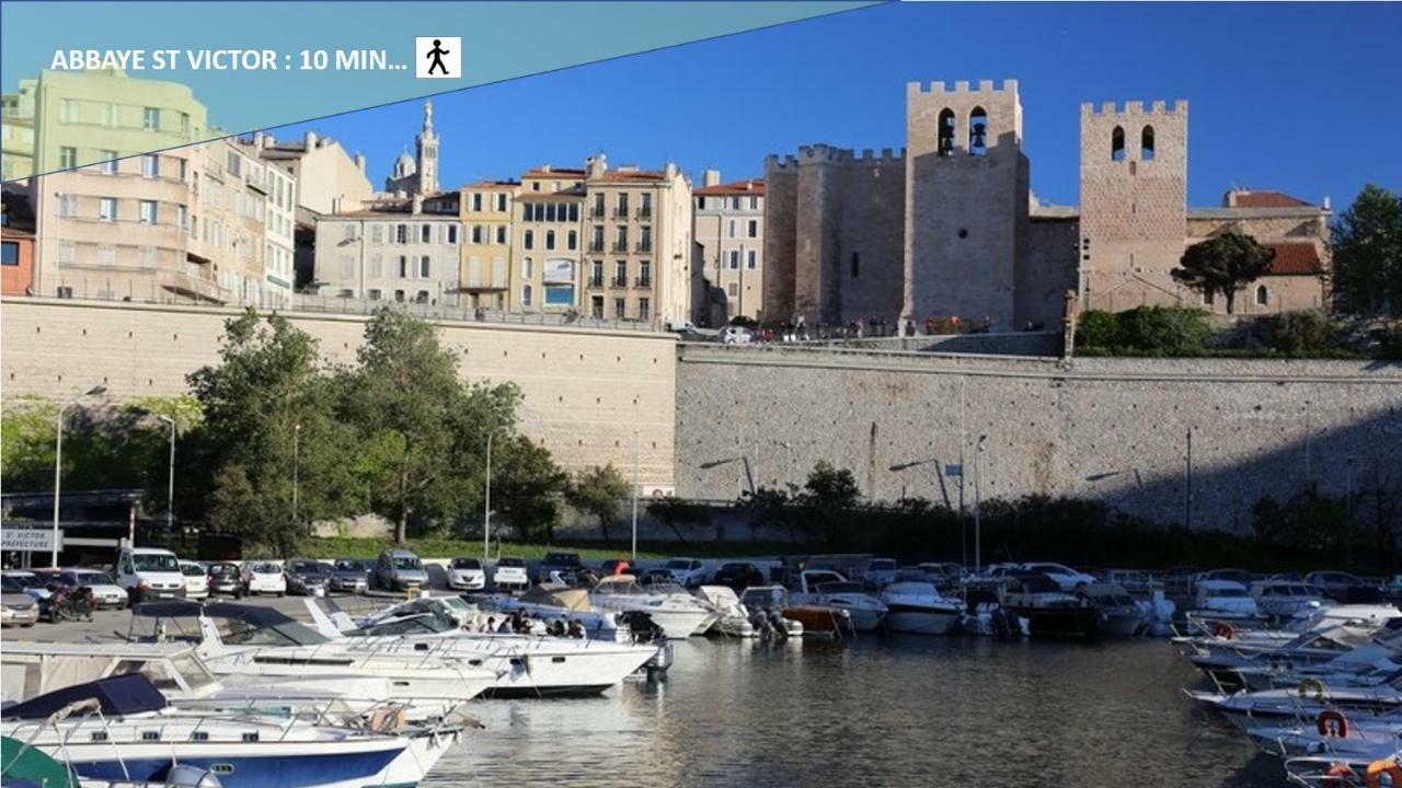 Coeur Vieux Port Tout Equipe Marseille Bagian luar foto
